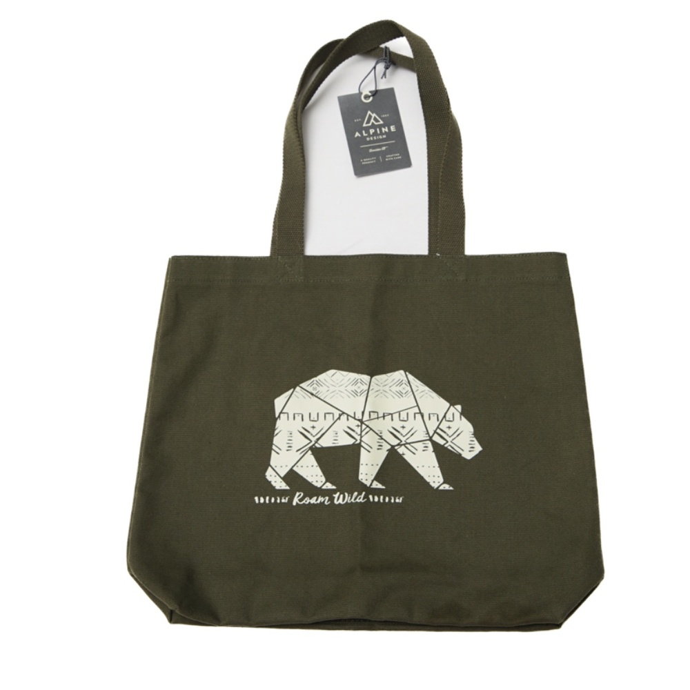 Graphic Canvas Tote Bag